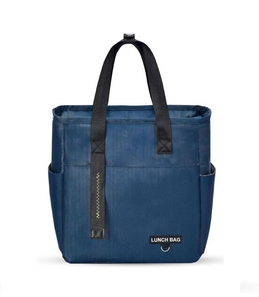Insulated Lunch Bag with Side Pockets