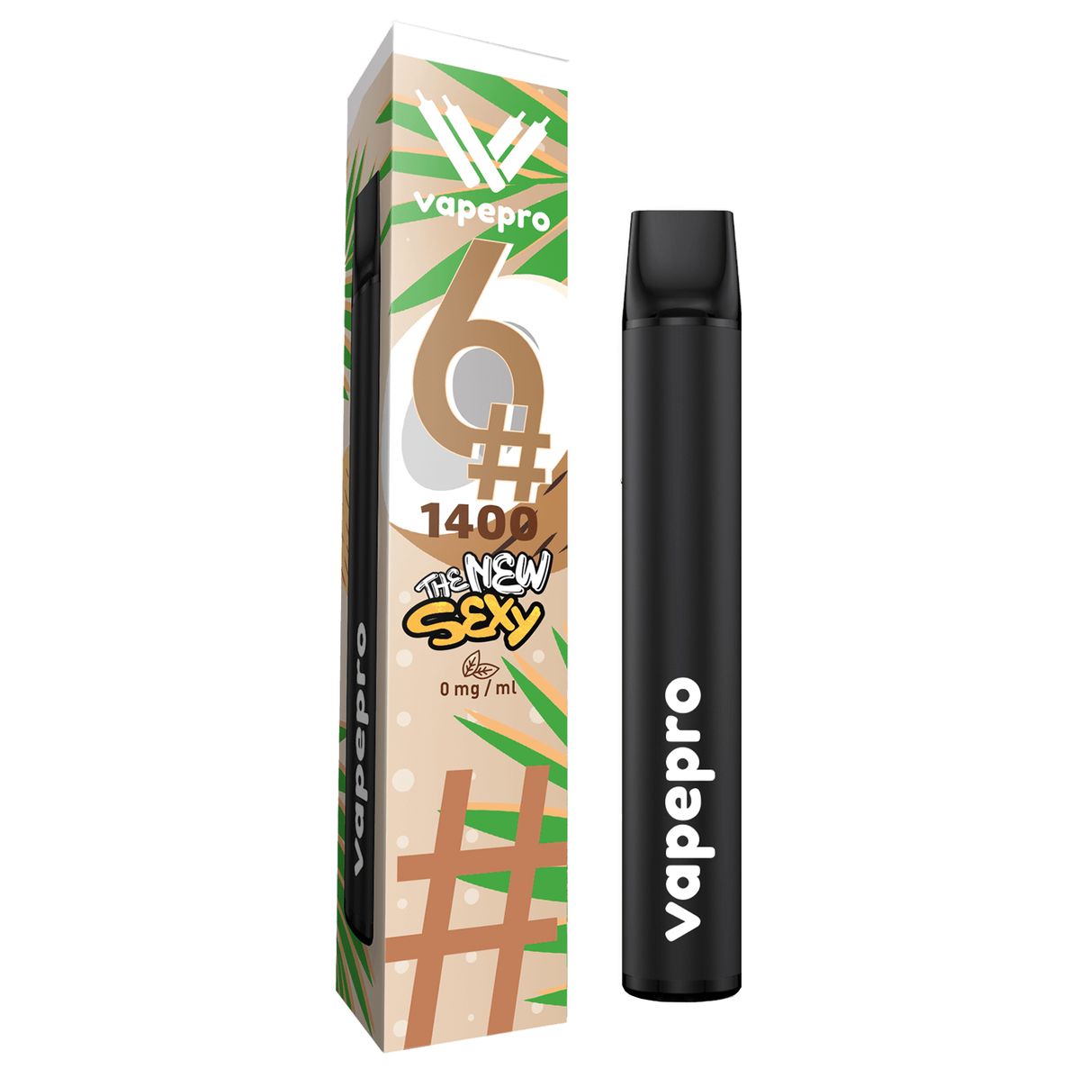 Vapepro - Disposable - 6 Coconut - Nicotine Free | Shop Today. Get it ...