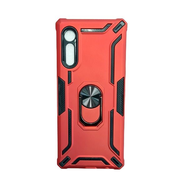 LG Velvet 5G Shockproof Protective Cover with Metal Ring/Stand
