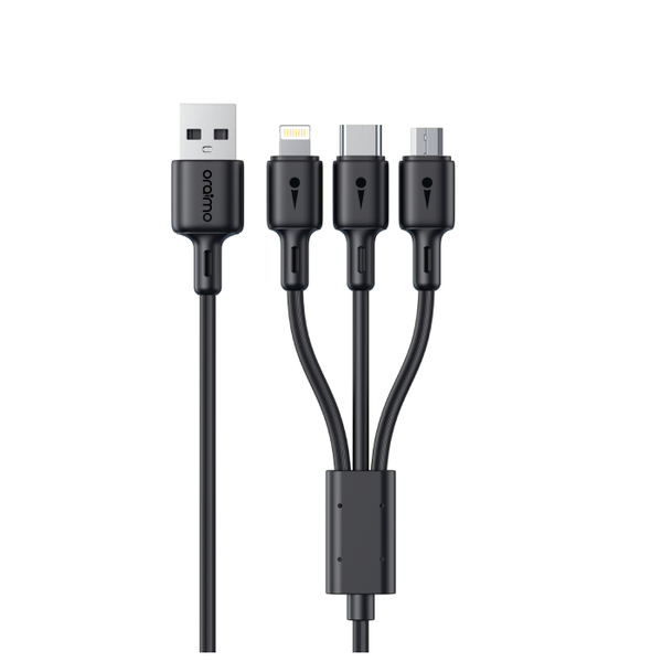 Oraimo Duraline 3 In 1 Fast Charging Cable- X93