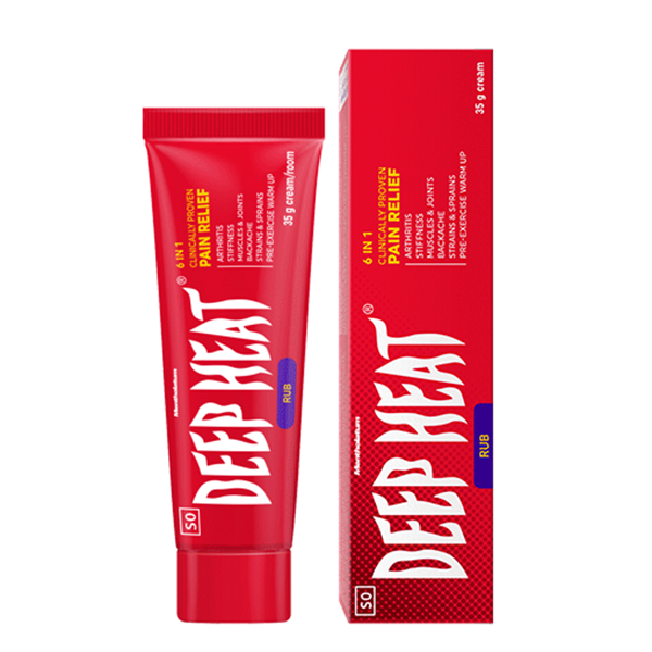 Deep Heat Rub 35G - Pack of 6