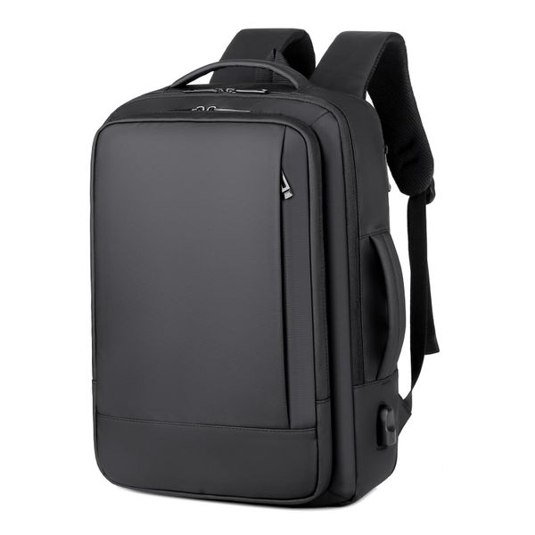 Apauls Large capacityLaptop Backpack,Waterproof Black Business Backpacks