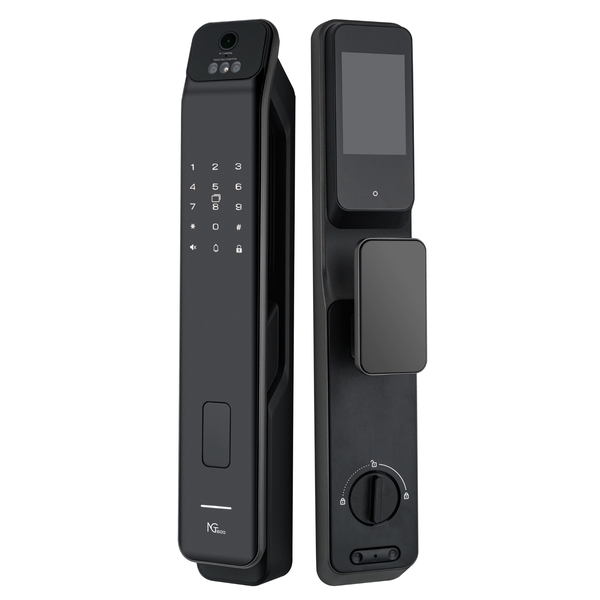 NGTeco Smart Lock with Face ID, Palm ID, Video Intercom &amp; Wi-Fi Control