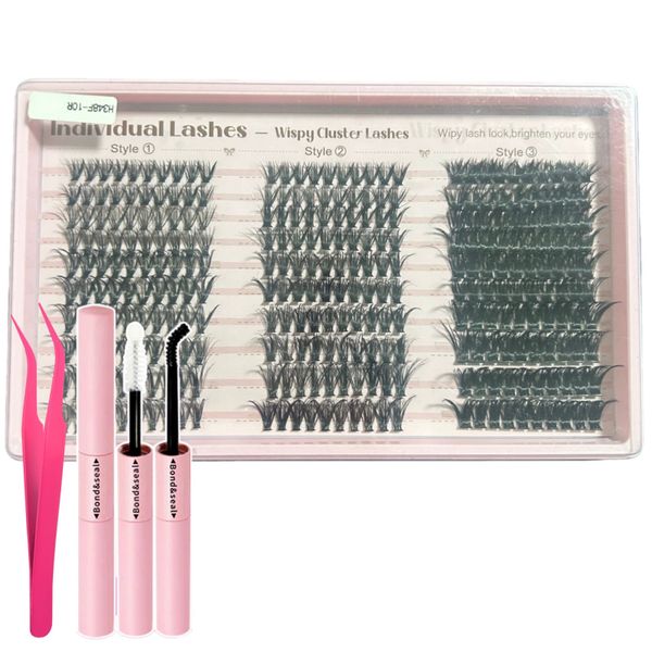 False Eyelashes, DIY Segmented Makeup Single Cluster Eyelashes 10-16mm