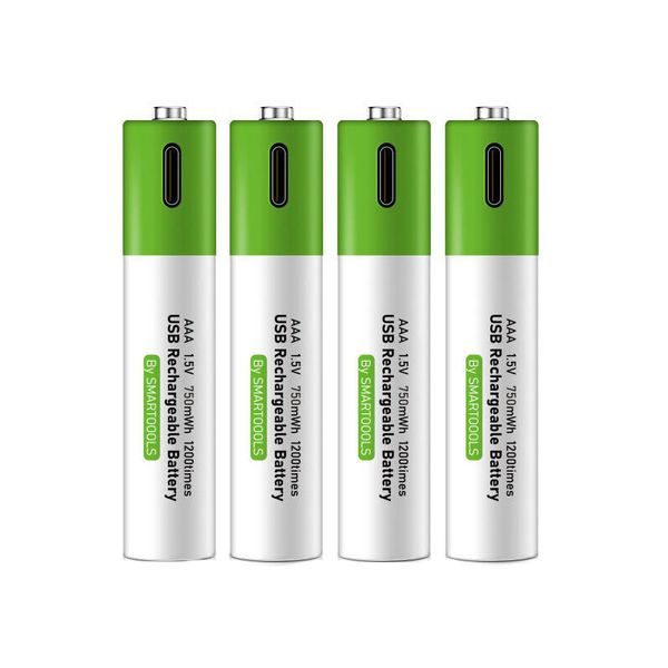 4PCS Micro USB Rechargeable 1.2V AAA Batteries AA-69