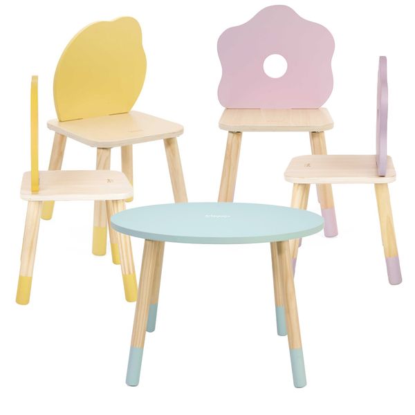 Classic World Grace Kids Table &amp; Chair Set - 4 Chairs