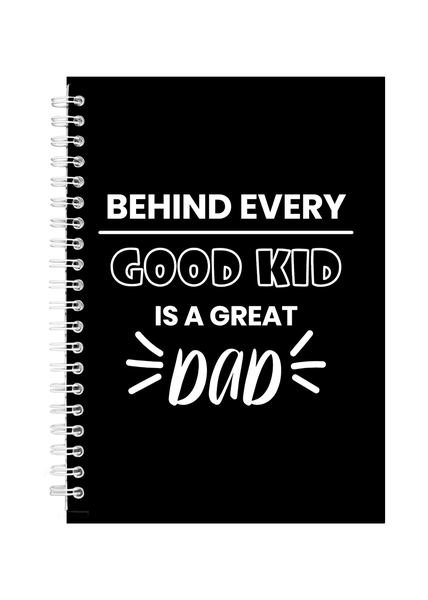 Good Kid Dad Father's Day Writing Book Notepad Notebook Gift A4 501