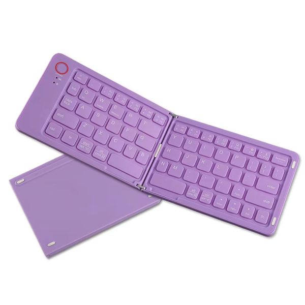 Foldable Bluetooth Keyboard Purple