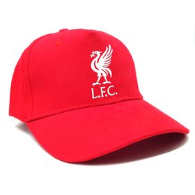 Bufftee Liverpool Home Cap LFC Bird Logo - LFC Blood Red Football Fans ...