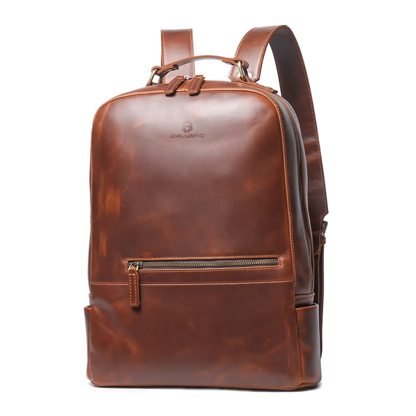 Balvaro Vintage Luxe Laptop Backpack