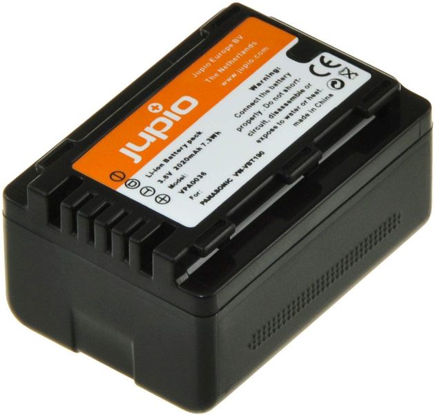 Jupio Battery for Panasonic VW-VBT190 2020mAh