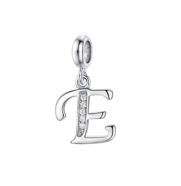 Sparkling Alphabet Charm - Letter E image