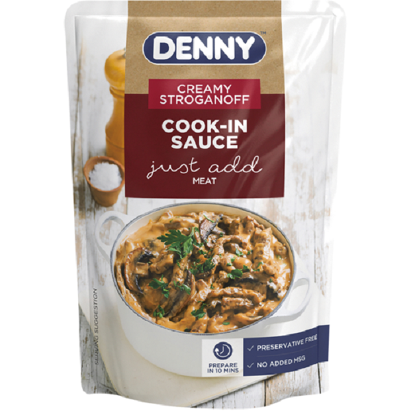 Denny - Creamy Stroganoff Cook &amp; Sauce 10x415g