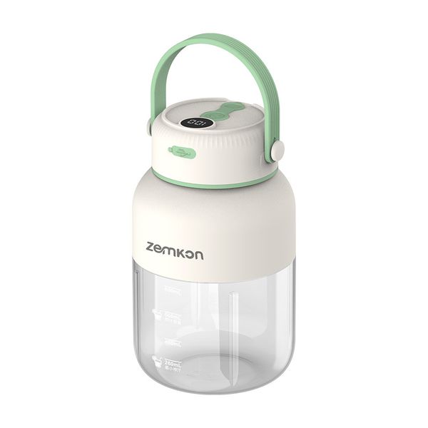 Portable Fully Automatic Electric Juicer with Single Cup and Double Lid