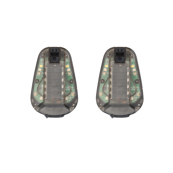 Helmet Survival Beacon Light Helmet Strobe Light With Magic Tape D