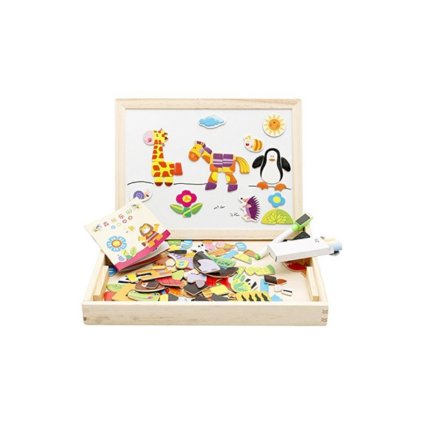 Animals Wooden Puzzles Games (3 years +)