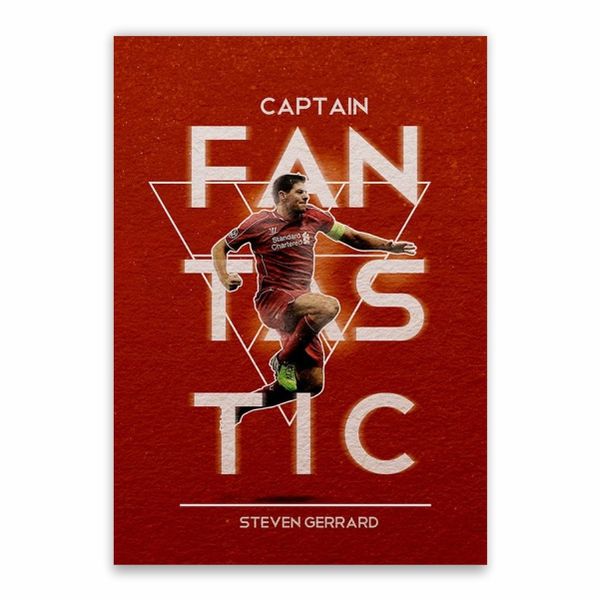 Steven Gerrard Captain Fantastic Poster - A1