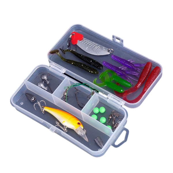 25-in-1 Outdoor Fishing Gear Bionic Bait Luya Sequin Bait Set
