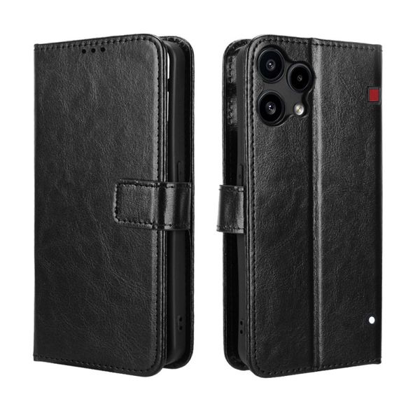 Crazy Horse Pattern Leather Case Compatible With Nothing Phone 3A Lite