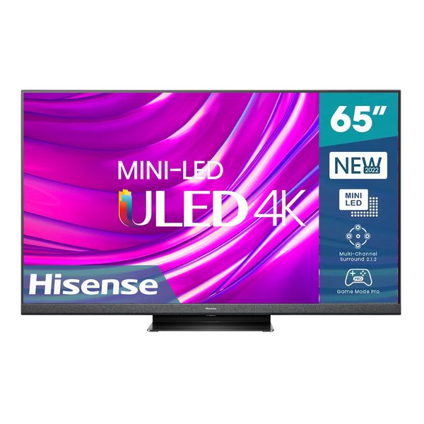 Hisense 65" U8H Mini-LED ULED 4K Smart TV with Quantum Dot &amp; HDR10+ 120Hz