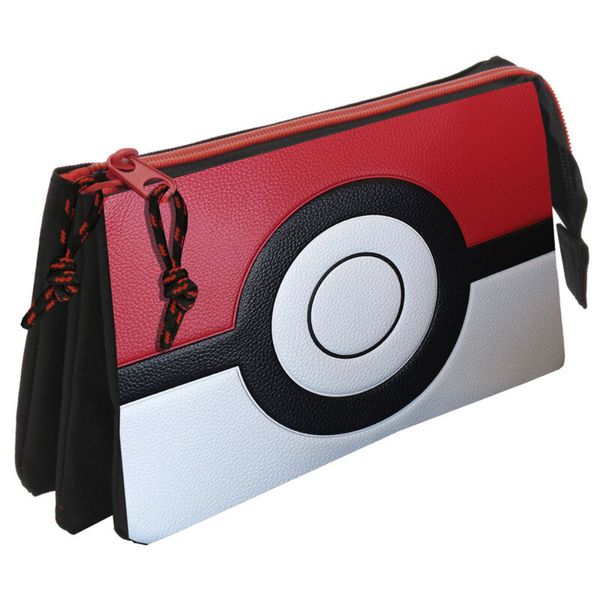 Pokemon - Pokeball Triple Pencil Bag