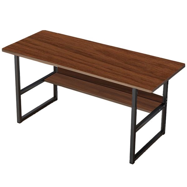 EZ computer desk with book shelf (mahogany) 1.2m