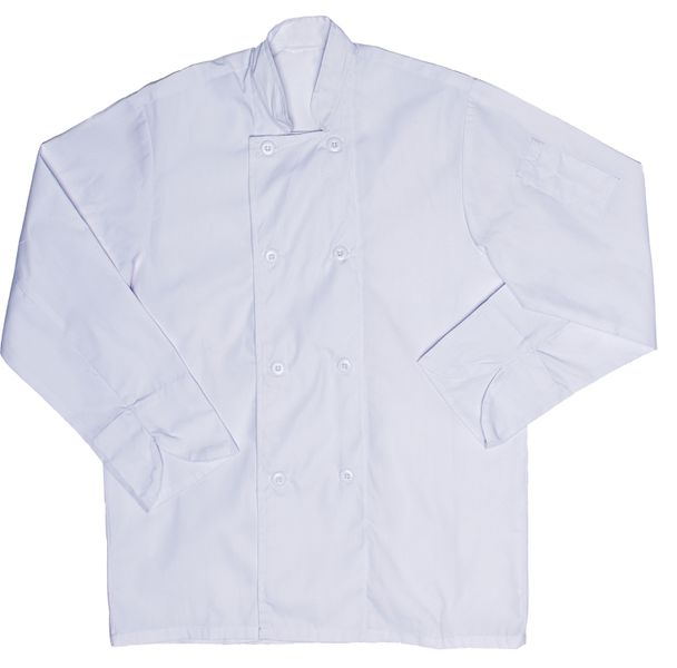 Javlin - Long Sleeve Chef Jacket - White