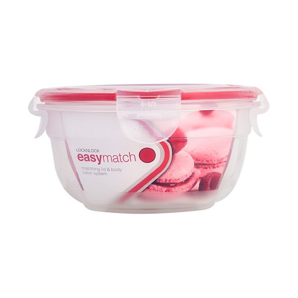 LocknLock Easy Match Round Storage Container 480ml