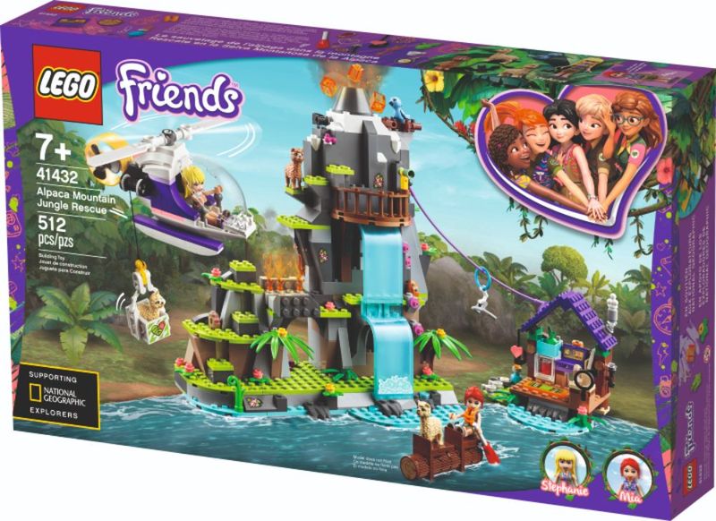 LEGO Friends Alpaca Mountain Jungle Rescue - 41432