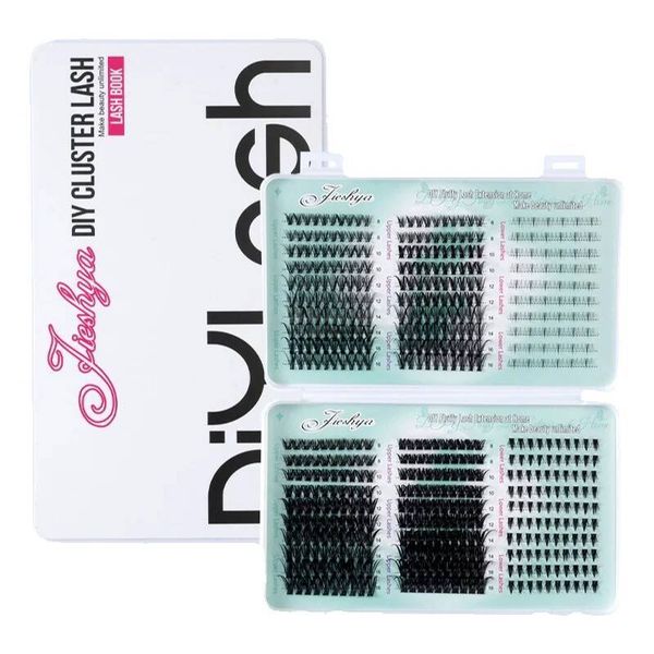 Eyelash Book DIY Lash Extensions Cluster False