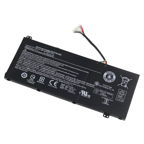Battery for Acer TravelMate X3410-M-83GD, Spin 3 SP314-52-37MH (AC17A8M)