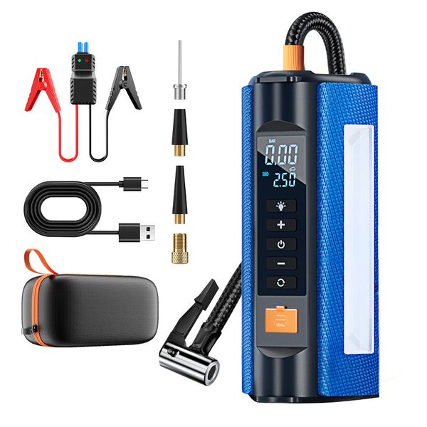 Emergency Start Air Compressor Car Multi-Function Emergency Power Supply