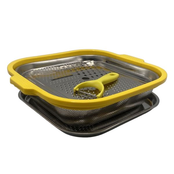 3-in-1 Multipurpose Grater Basin -IB-25