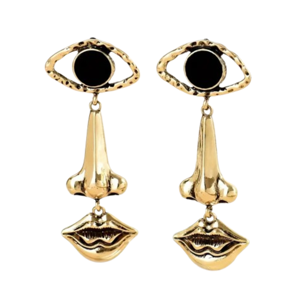 Chic Vintage-Inspired Long Dangle Earrings