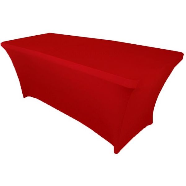 Stretch Trestle Tablecloth - Red