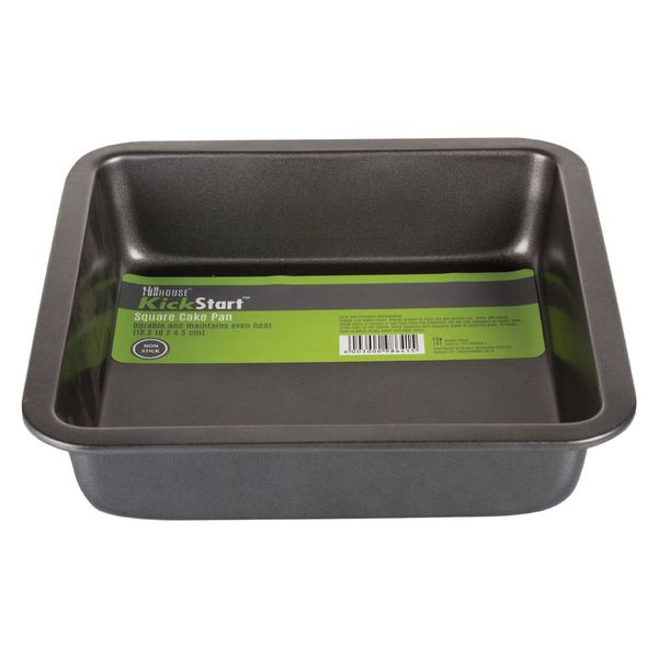 Hillhouse KickStart Non-Stick Square Cake Pan - 18 x 18 x 4.5cm