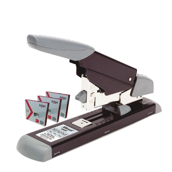Rexel Giant Stapler Plus Free No66/8/11/14 Staples (3x1000)