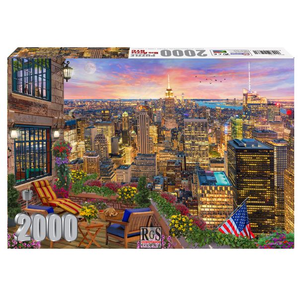 RGS Group The Big Apple NYC 2000 Piece Jigsaw Puzzle
