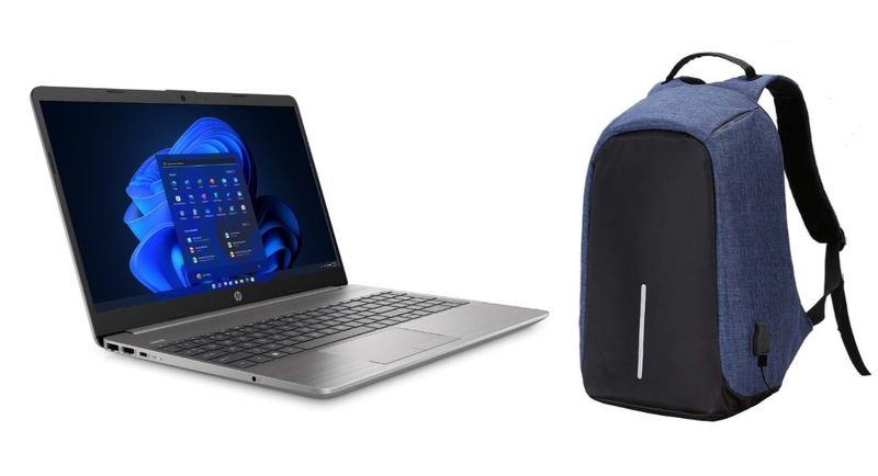 HP 250 G9, 8GB, 256GB SSD, Win 11 Home 15.6` FHD Notebook + Laptop Bag