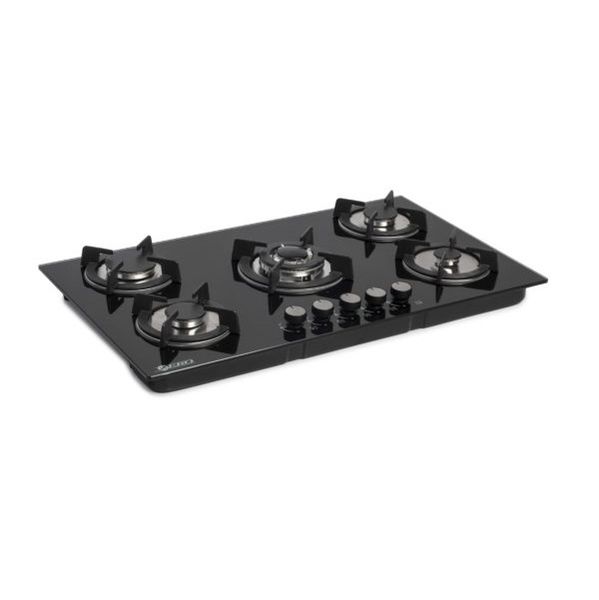 Zero 5 Burner Glass Top Gas Hob