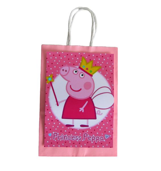 Peppa pig Themed Party Bags - Set of 10