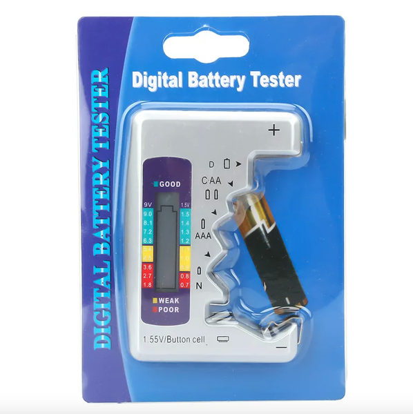 Synergy360 Digital Universal Battery Tester Battery Checker
