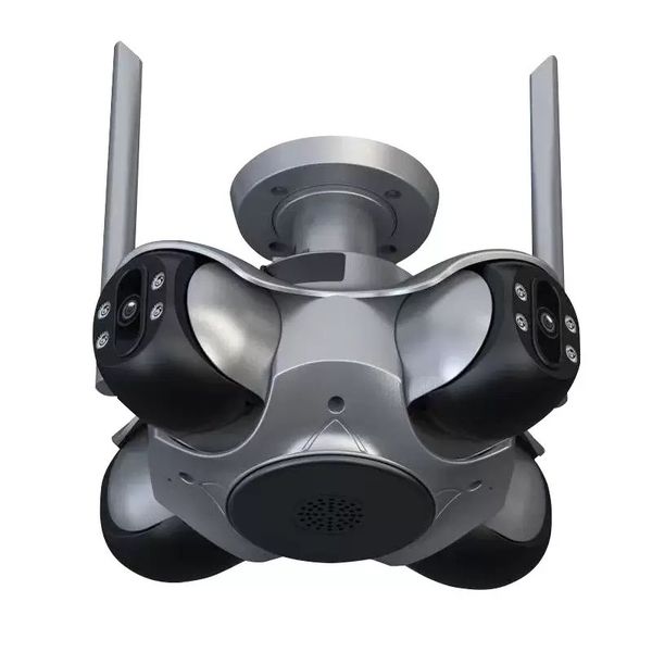 Four-Lens Panoramic Remote Night Vision High-Definition Monitoring System