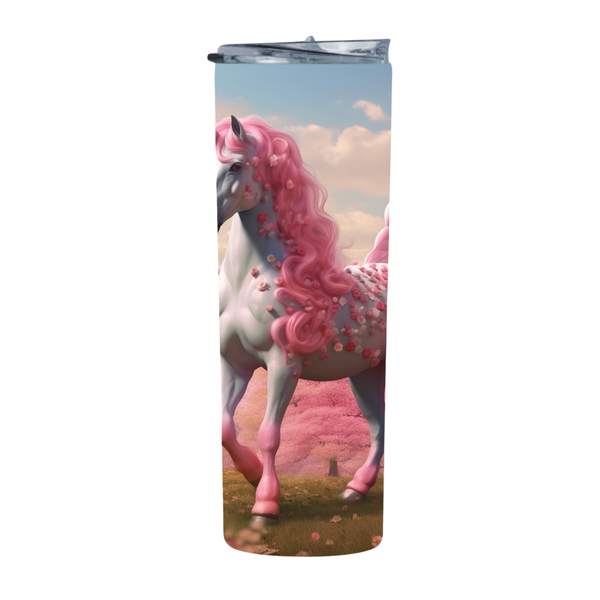 Winged Plains Unicorn 105 20 Oz Straight Skinny Tumbler 215