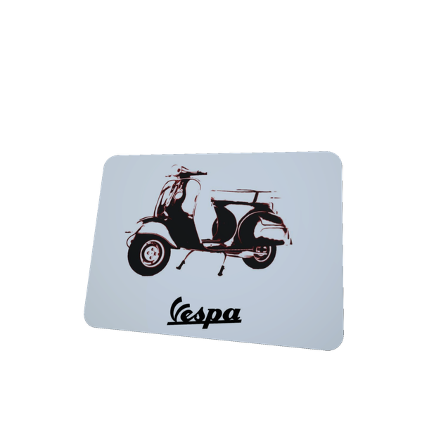 Vespa - Silhouette - Mouse Pad