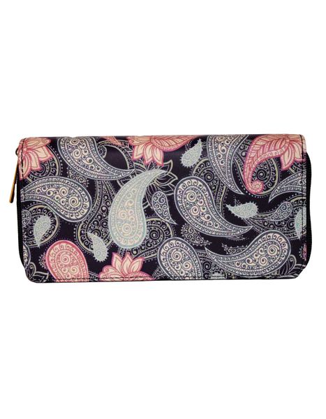 Fino JH-798G Faux Leather Grab &amp; Go All in 1 Purse with Cellphone Pouch