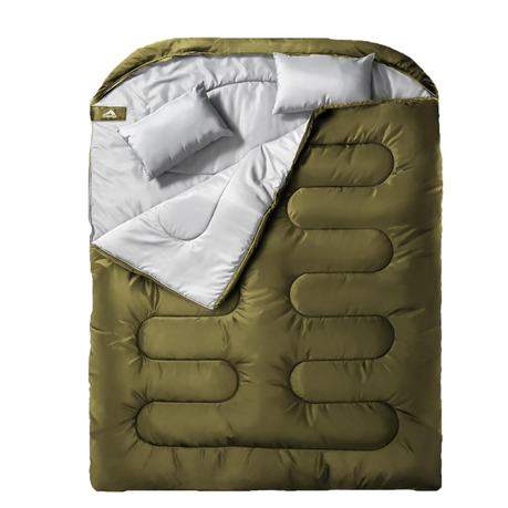 HS-87 Double Sleeping Bag for Adults Outdoor Camping with Pillow