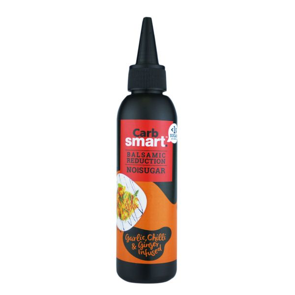 Carbsmart Balsamic Reduction Garlic, Chilli &amp; Garlic Infused - 150ml