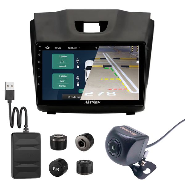 Isuzu Dmax TPMS And Camera Android Bundle High Spec Wireless Carplay