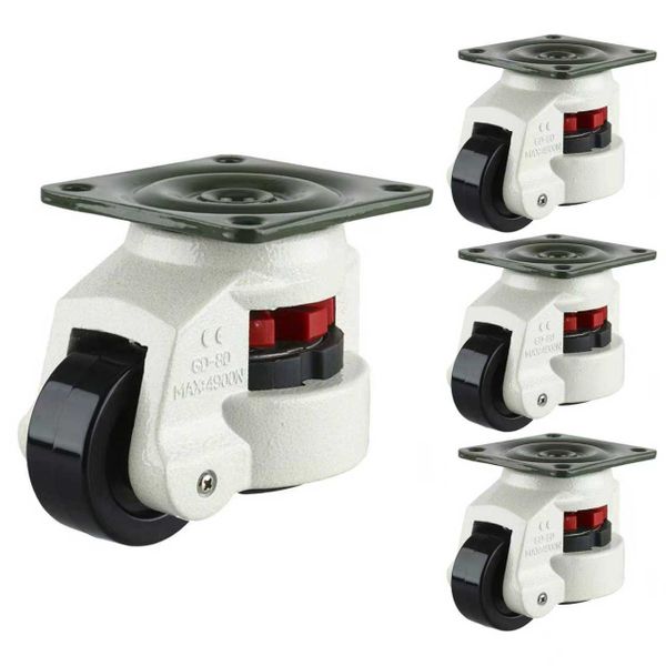 4 Pack 500KG Leveling Casters Heavy Duty GD - 60F